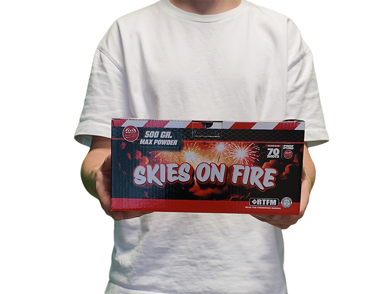 Skies On Fire - Voorzijde